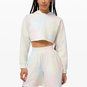 lululemon LA All Yours Cropped Hoodie - Cotton Candy Size 4